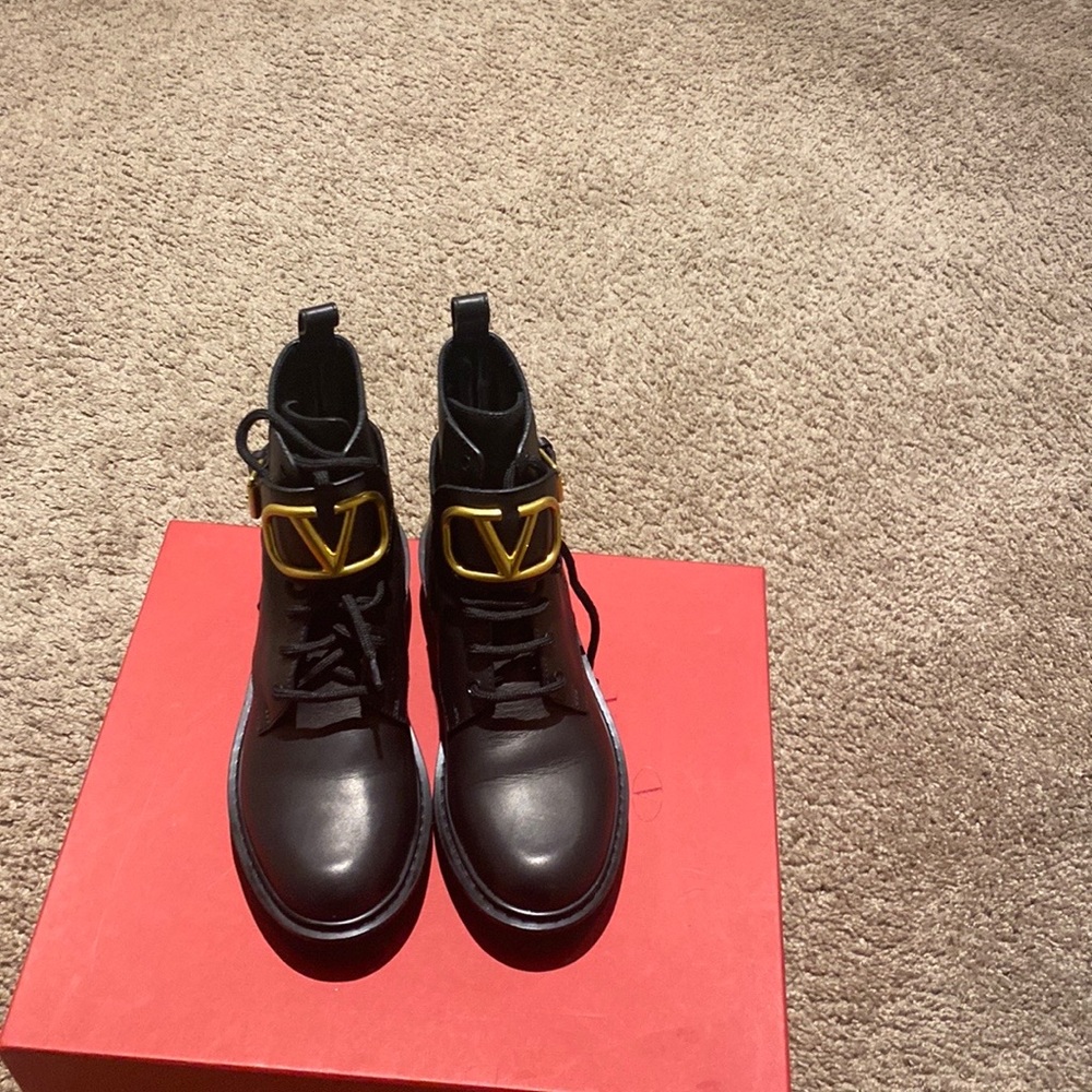 Valentino Combat Boots